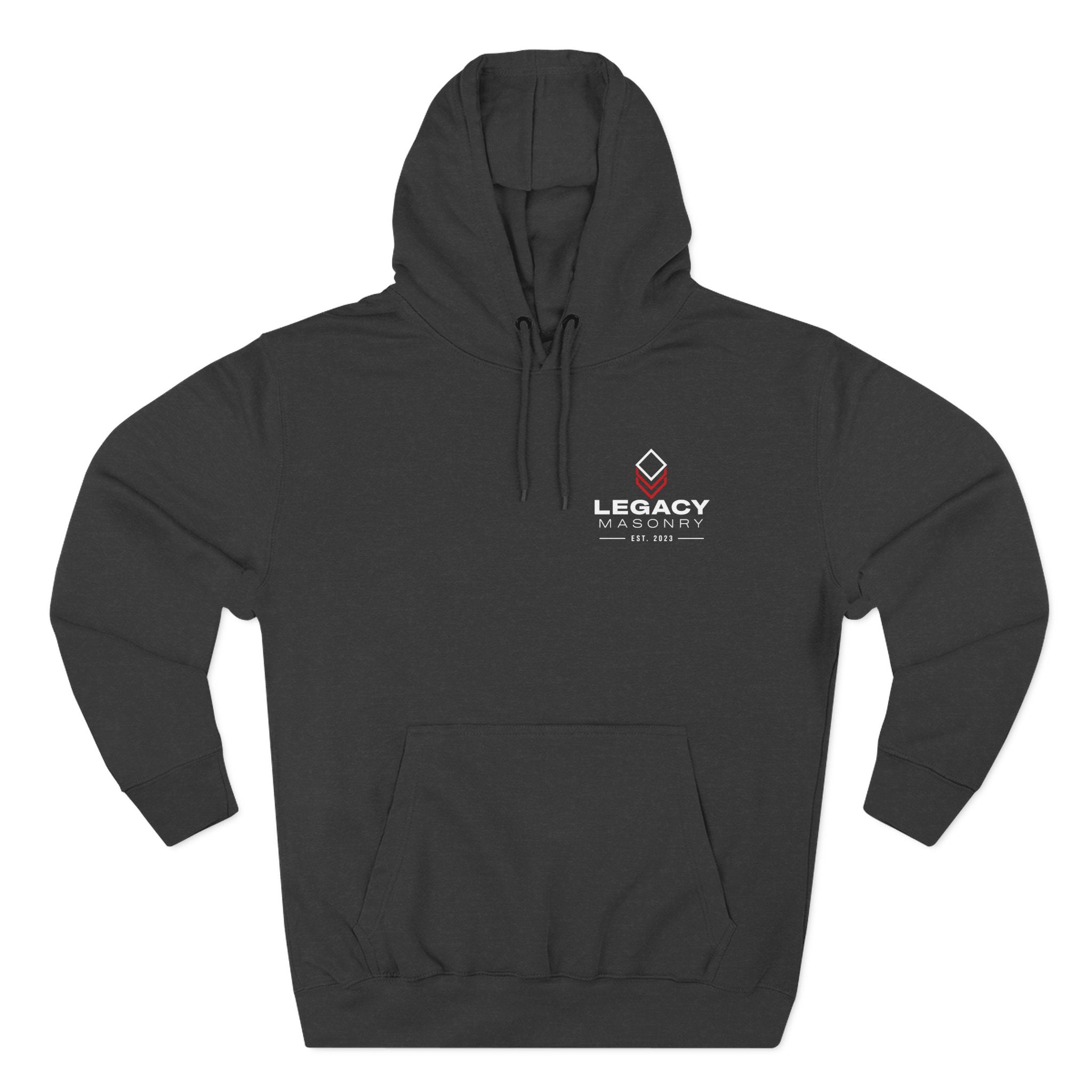 Faith Family Hard Work hoodie | Legacy Masonry logo, Construction themed