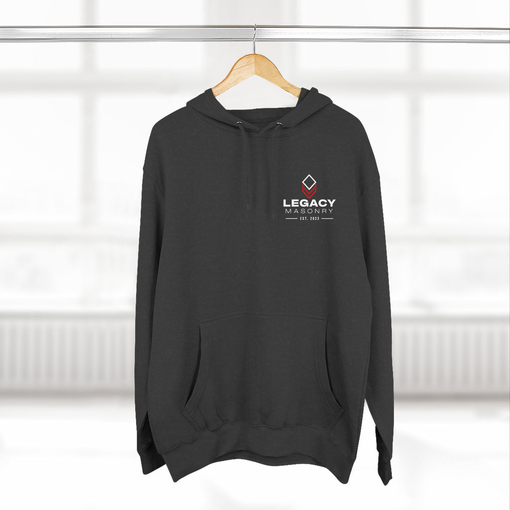 Faith Family Hard Work hoodie | Legacy Masonry logo, Construction themed