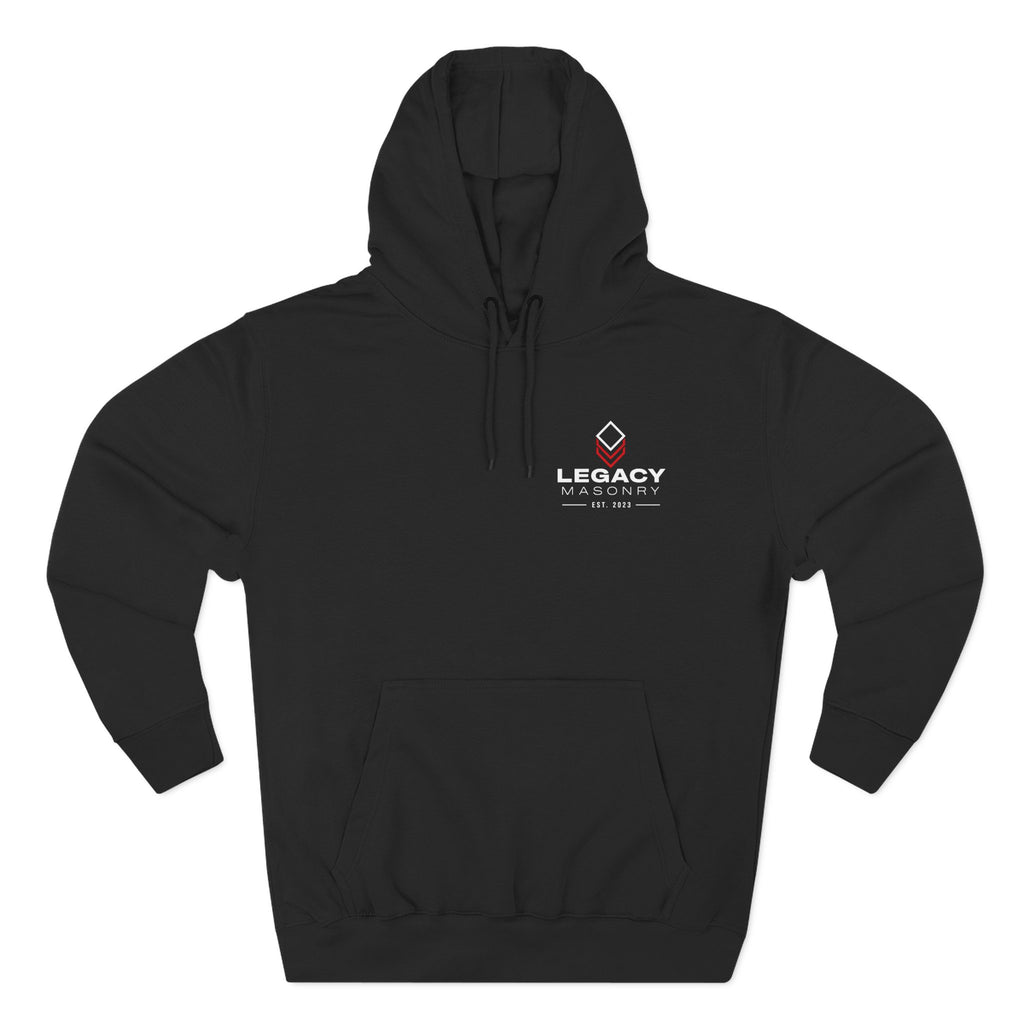 Faith Family Hard Work hoodie | Legacy Masonry logo, Construction themed